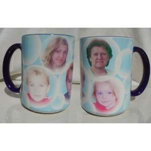  Custom bubble photo mug 