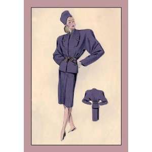   Buyenlarge Smart Suit With Chalk Stripe 20x30 poster