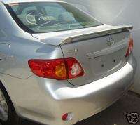 2009 Toyota Corolla Painted Rear Spoiler Wing w/ LED  