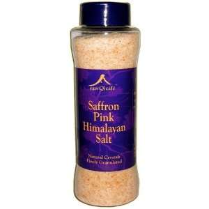 Saffron Pink Himalayan Salt Bottle  Grocery & Gourmet Food