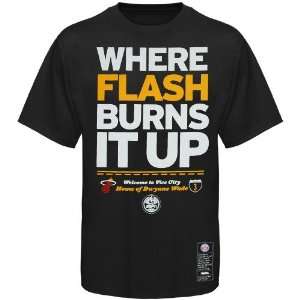   Heat #3 Dwyane Wade Black NBA Campaign ESPN T shirt