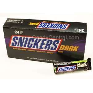 Snickers Dark (24 Ct) Grocery & Gourmet Food