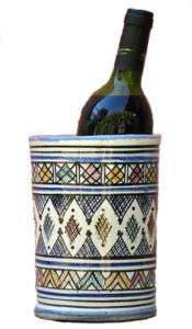 WINE COOLER MOROCCAN CERAMIC WINE COOLER   