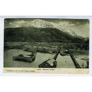  Skagway Alaska View Postcard 1909 W H Case Everything 
