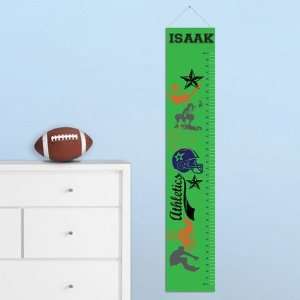  Personalized Super Sports Growth Chart Baby