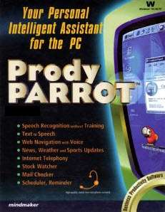 Prody Parrot PC CD speech recognition, obeys commands  