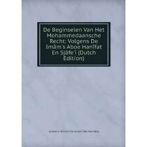   Ã® (Dutch Edition) Lodewijk Willem Christiaan Den Van Berg Books