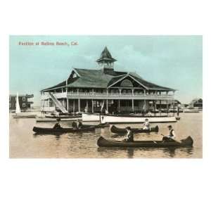  Pavilion, Balboa, California Giclee Poster Print, 18x24 