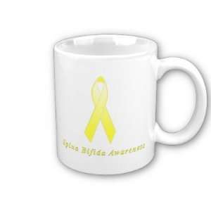 Spina Bifida Awareness Ribbon Coffee Mug
