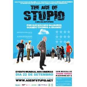  The Age of Stupid Poster Portuguese 27x40 Jamila and Adnan 