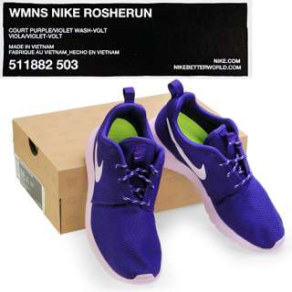 NIKE ROSHERUN WOMENS Sz 5.5 Running Shoes Athletic Training Sneakers 