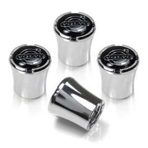  Volvo Chrome Tire Stem Valve Caps Automotive