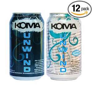 Koma Unwind Relaxation Drink Regular (12 Grocery & Gourmet Food