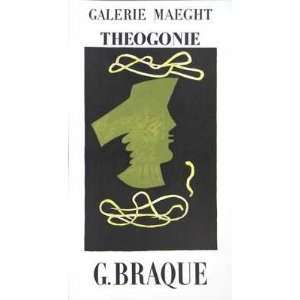   Artist Georges Braque   Poster Size 16 X 28 inches
