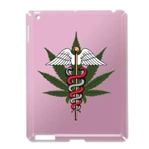    iPad 2 Case Pink of Medical Marijuana Symbol 