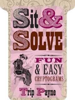   Sit & Solve Fun & Easy Cryptograms (Sit & Solve 
