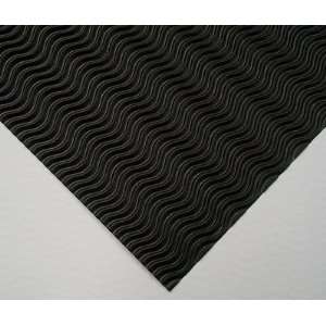  Illusion Corrugated Paper  Black 26x20 Inch Sheet Arts 