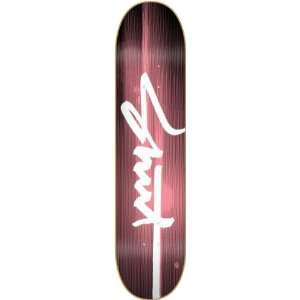  Shut Script Skateboard Deck   7.62 Pink