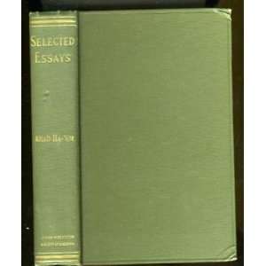  Selected Essays by Ahad HaAm 1912 