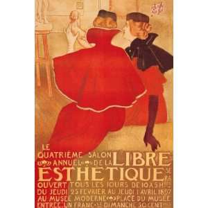  Libre Esthetique by Theodore Van Rysselberghe 12x18