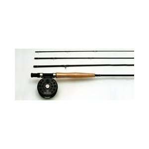  STR8645 Silvertip Four Piece Rod & Reel Including backing 