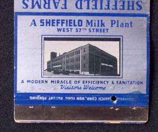 1930s? Sheffield Farms Dairy Milk Truck 57th St CBS NYC  