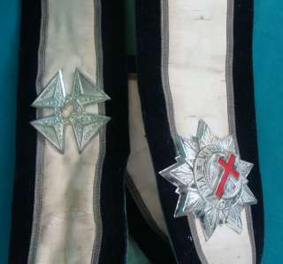 Antique Masonic Knight Ceremonial Sash  