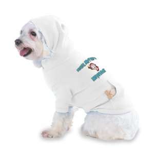 Please, Dont Feed The Dispatcher Hooded T Shirt for Dog or Cat Small 