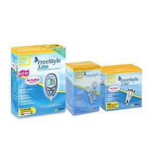 FreeStyle Lite Diabetes Monitoring Kit Combo (Freestyle Lite Meter Kit 