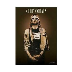  Kurt Cobain (Shades) Poster Print