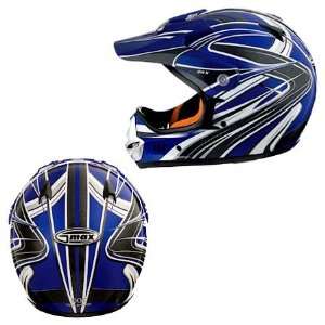  GMAX GM56X Full Face Helmet X Small  Blue Automotive
