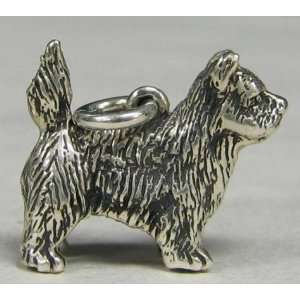  ORB Sterling Silver West Highland White Terrier Charm 