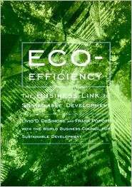 Eco Efficiency The Business Link to Sustainable Development 