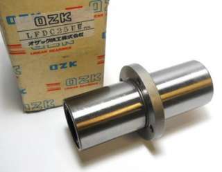 OZAK LFDC 25UU FLANGED LINEAR DOUBLE BUSHING 25MM  