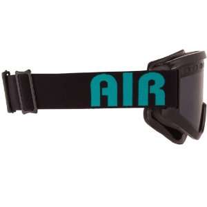 Airblaster Air Goggles  Black / Grey Baker Lens Sports 