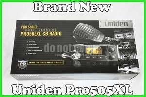   505XL 4 Watt 40 Channel Mobile Compact CB Radio w/ Easy Grip Mic NEW