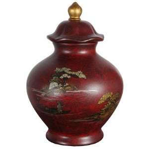  14 Temple Jar in Red