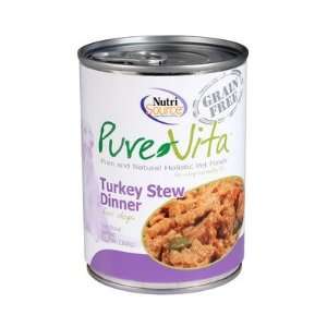  Grain Free Turkey Stew Wet Dog Food (12.7 oz can, 12 Pack 