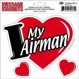 I Love My Airman 3 in 1 Magnet Automotive