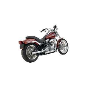 Vance & Hines Chrome Straightshots HS Slip ons for 2000 2006 Harley 