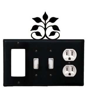New   Leaf Fan   GFI, Switch, Switch, Outlet Electric Cover by Village 
