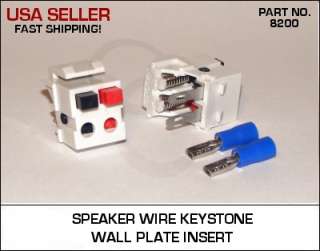 and any other standard wall plate that accepts keystone inserts .