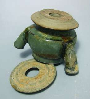 Qing Jun type glaze oil lamp  