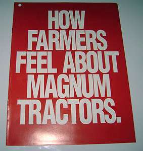   International 7100 Series Magnum Tractor Brochure 7110 7120 7130 7140