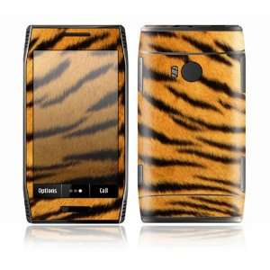 Nokia X7 Decal Skin Sticker   Tiger Skin