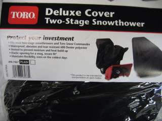 TORO STORAGE COVER FOR TWO STAGE SNOWBLOWERS 490 7467  