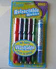 FOOHY 75004 DRY ERASE MARKERS  LOW ODOR  4 Markers in package