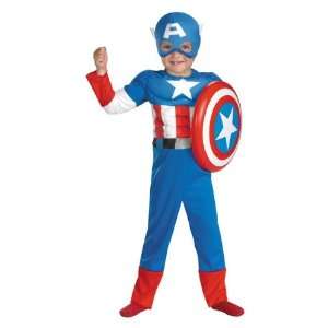  Captain America Muscle Costume   Toddler Costume Toys 