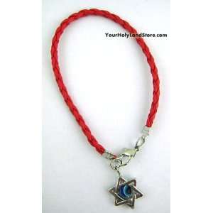  Kabbalah Red String Bracelet with Star of David 