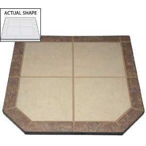   56 Winter Sky Square Hearth Pad from the Two Tone Co